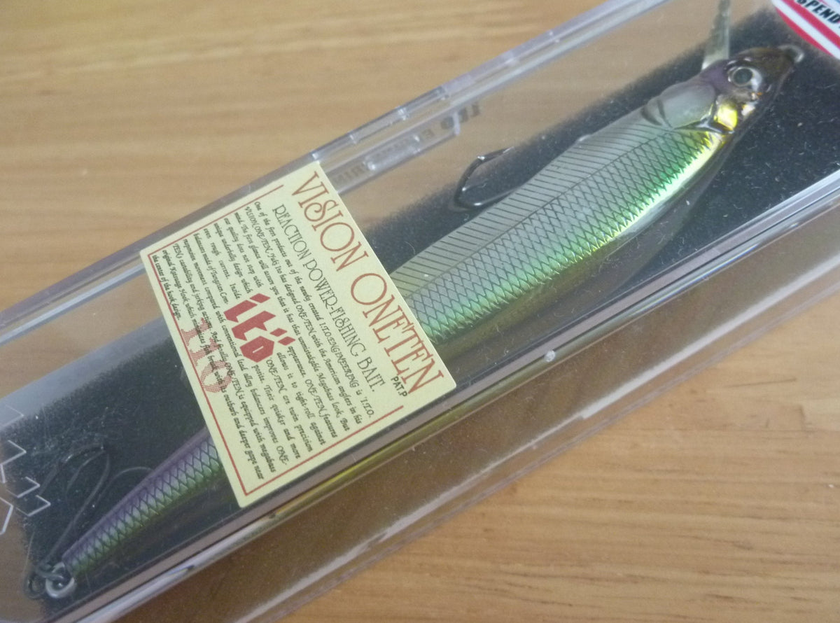 Megabass VISION ONETEN US TOUR PRO MODEL – blueseabass