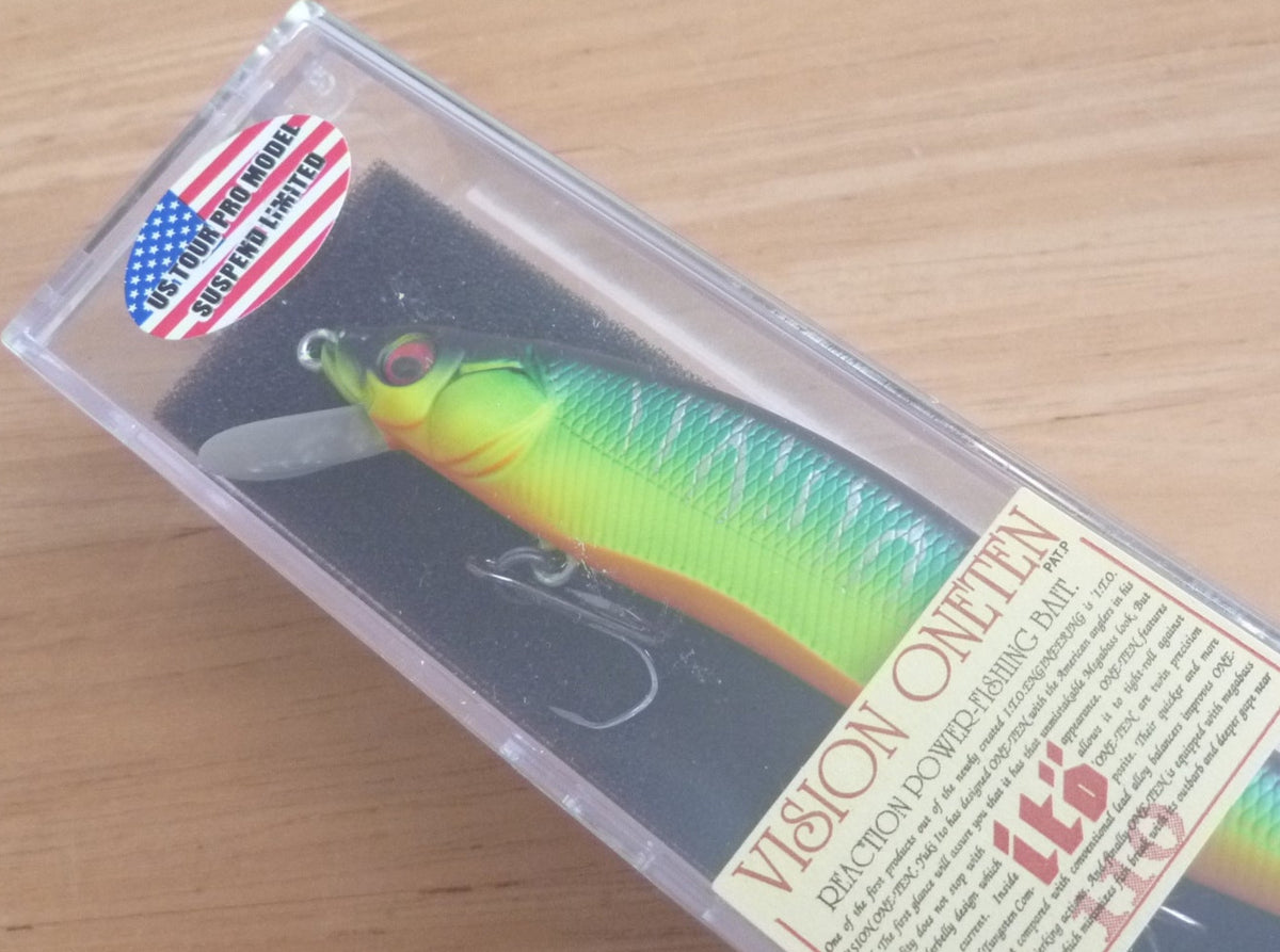 Megabass VISION ONETEN US TOUR PRO MODEL – blueseabass