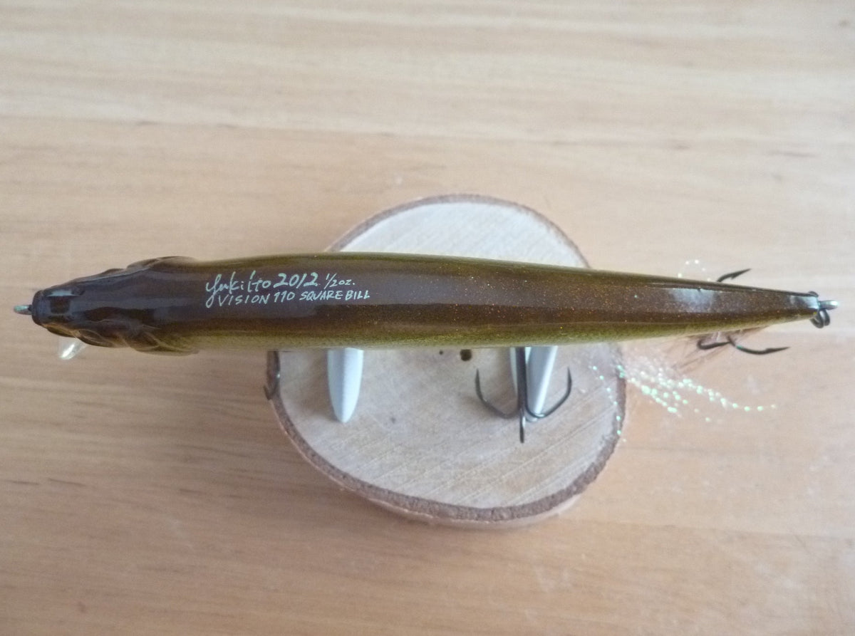 Megabass VISION 110 SQUARE BILL 2013年製 Megabass VISION ONETEN 110 SQUARE BILL – blueseabass