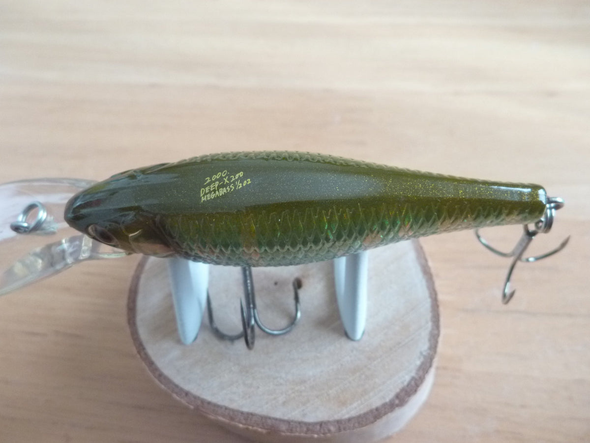 Leurre Megabass DEEP-X 200 (crankbait Profond) 1/2oz, Pour Pêche Au Black-bass (occasion)