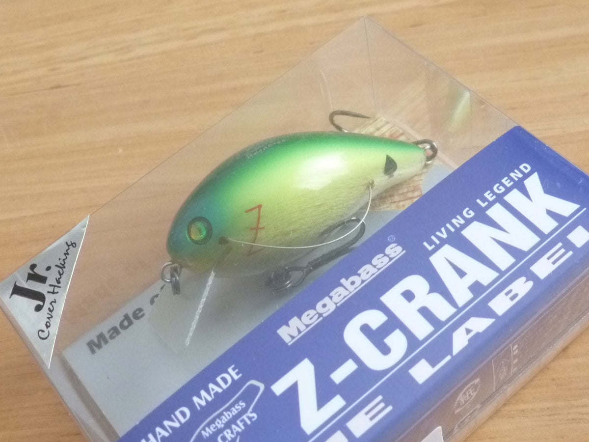 Megabass Z-CRANK COVER HACKING Jr. BLUE LABEL – blueseabass