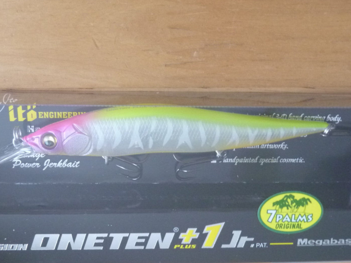 Megabass VISION ONETEN+1 Jr. 7PALMS Limited Color – blueseabass