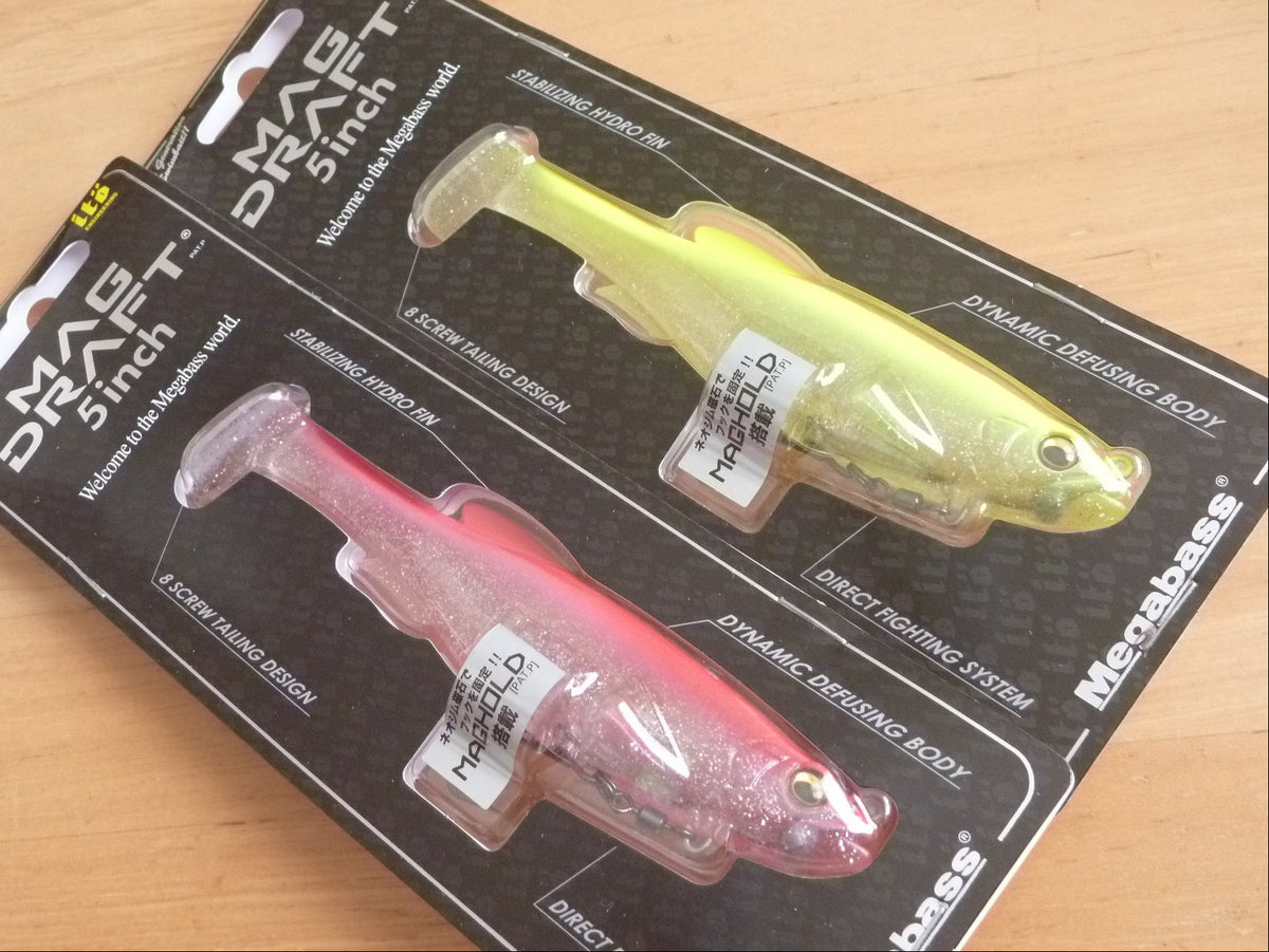 Leurre Souple MEGABASS Mag Draft 5 – 115 mm / 21g – Neuf - Sport & Plein air