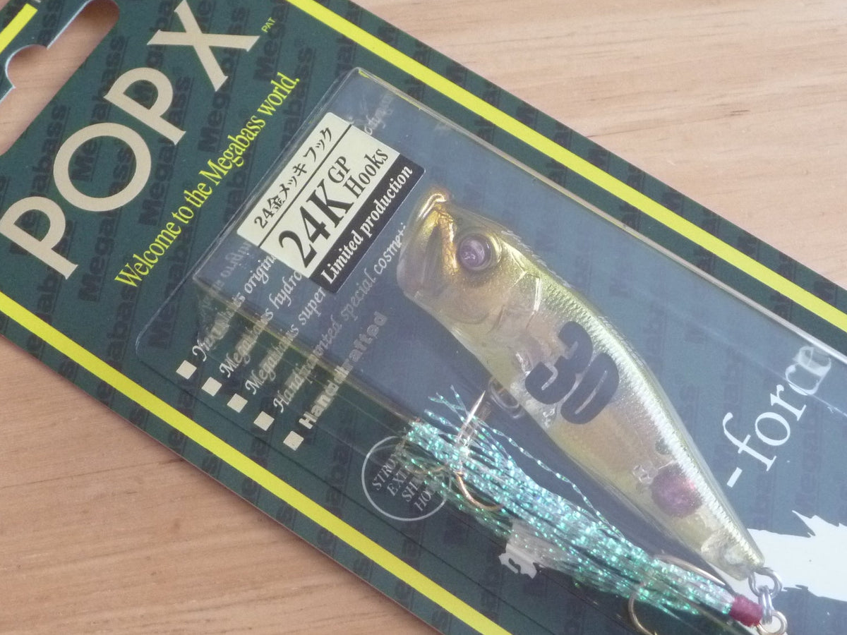 Megabass POPX 30th Anniversary Limited Color – blueseabass