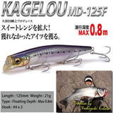 Megabass KAGELOU MD 125F