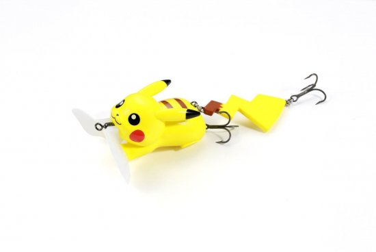 Pokemon Fishing Lure Set PIKACHU & KYOGRE & PSYDUCK(KODUCK) DUO Made in  JAPAN