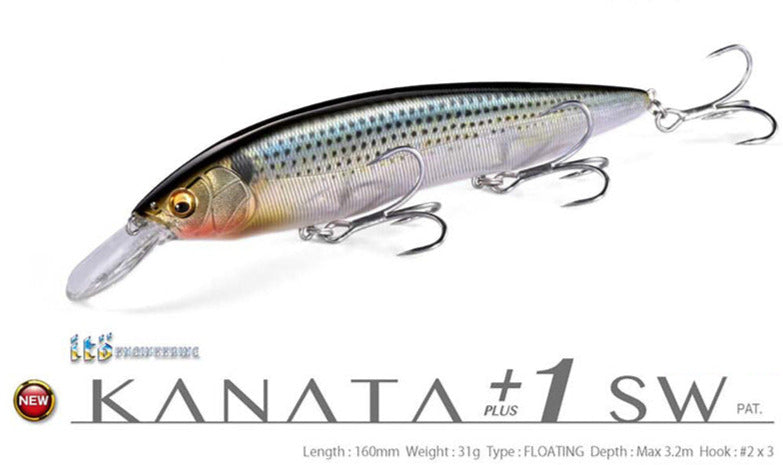 Megabass KANATA+1 SW – blueseabass