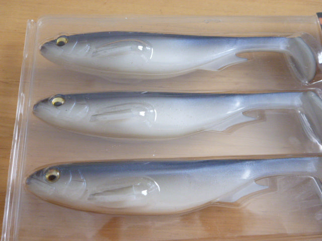 Megabass Spark Shad Silver Shad; 3 in.