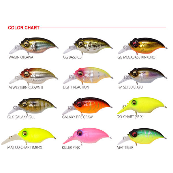 Megabass GRIFFON Bait Finesse MR-X – blueseabass