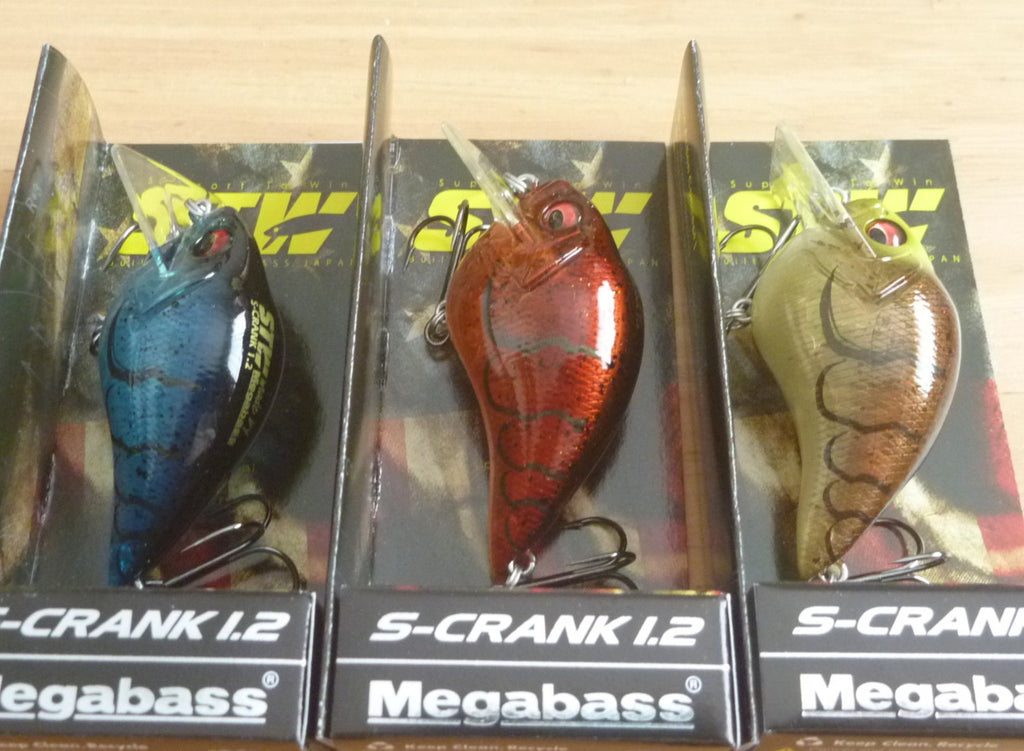 Megabass S-CRANK 1.2 – blueseabass