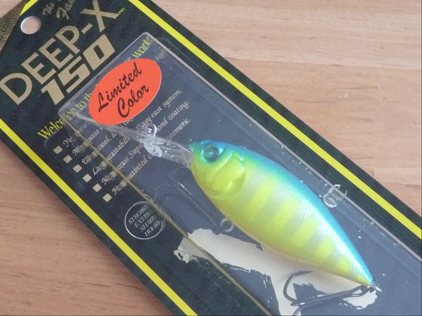 Megabass DEEP-X 150 Limited Color – blueseabass