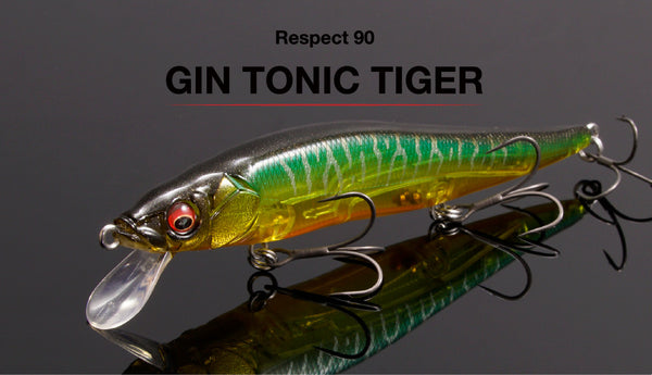 Megabass Respect Color GIN TONIC TIGER – blueseabass