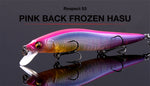 Megabass Respect Color PINK BACK FROZEN HASU