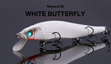 Megabass Respect Color WHITE BUTTERFLY