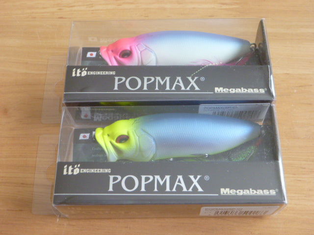 Megabass POPMAX couleur limitée neuve Megabass POPMAX couleur limitée neuve