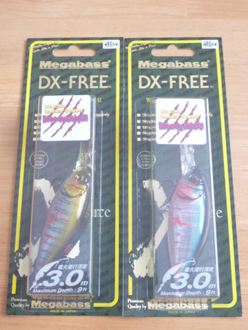 Megabass DX-FREE 3.0 ps.kizu Limited Color