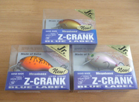 Megabass Z-CRANK Jr. BLUE LABEL BALSA MODEL