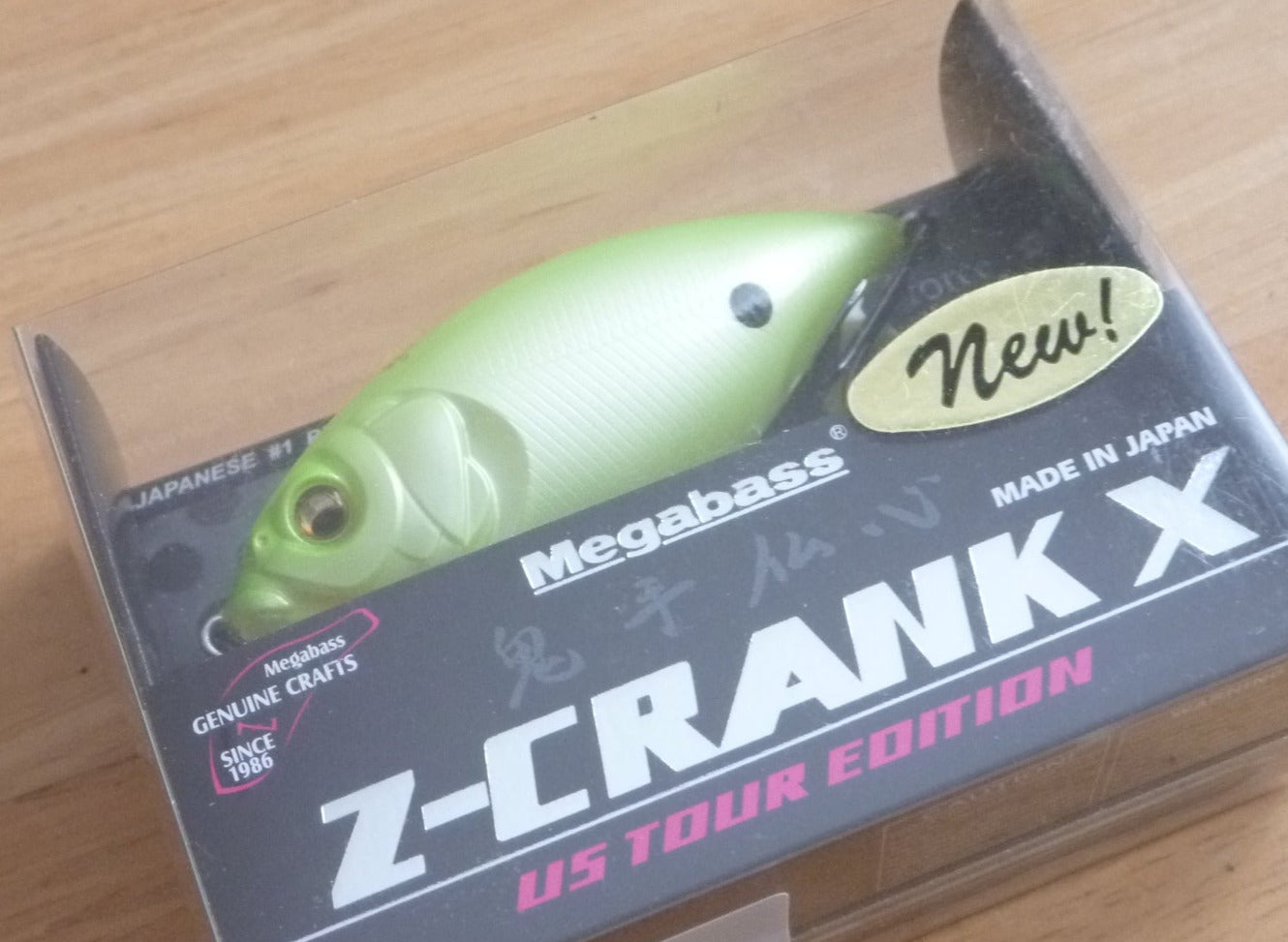メガバスMegabass Z-Crank VIPPER CROW Megabass Z-CRANK X World Challenge Series US PRO Spec