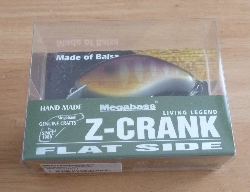 Megabass Z-CRANK FLAT SIDE – blueseabass