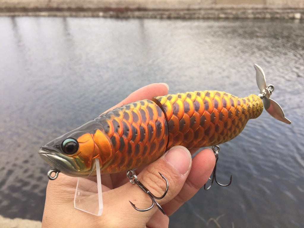 Making an Arowana SwimBait 