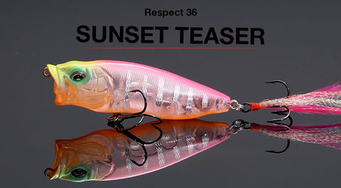 best bass lures sunset Megabass Respect Color SUNSET TEASER – blueseabass